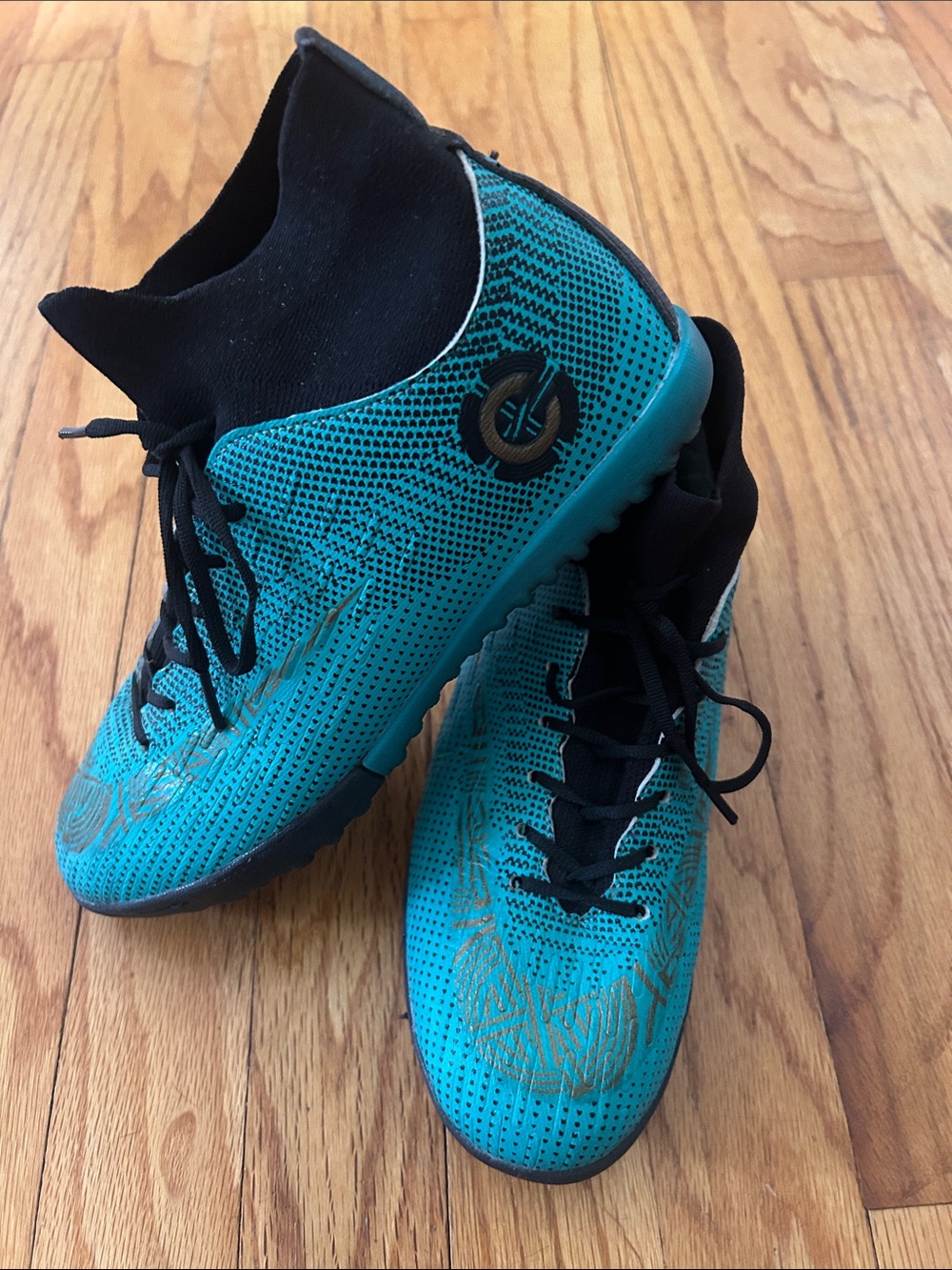 Nike MERCURIAL Teal Green FOOTBALL CLEATS 803816798100 USA 4